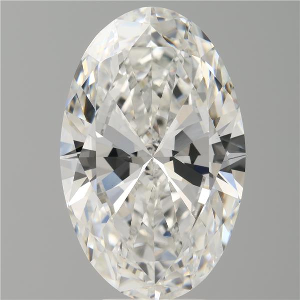 7.01 ct. oval Lab Grown Diamond front image