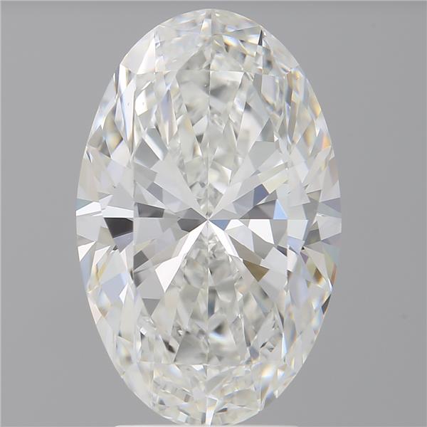 4.08 ct. oval Lab Grown Diamond front image