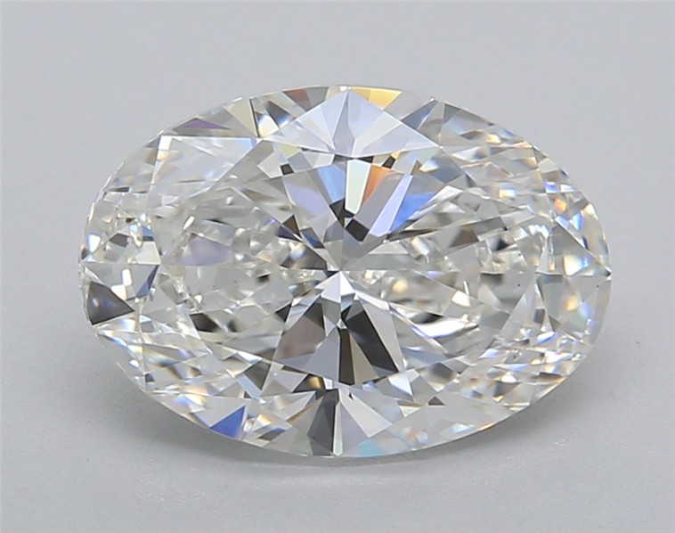 2.71 ct. oval Lab Grown Diamond front image