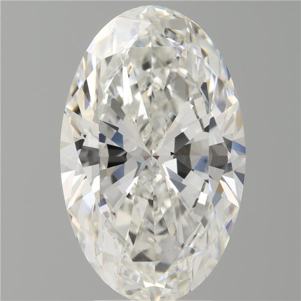 4.58 ct. oval Lab Grown Diamond front image