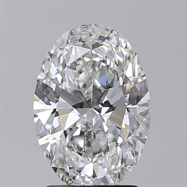 2.22 ct. oval Lab Grown Diamond front image