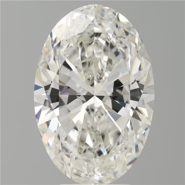6.03 ct. oval Lab Grown Diamond front image