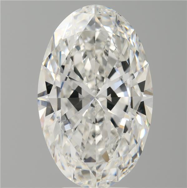 6.03 ct. oval Lab Grown Diamond front image