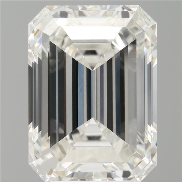 6.04 ct. emerald Lab Grown Diamond front image
