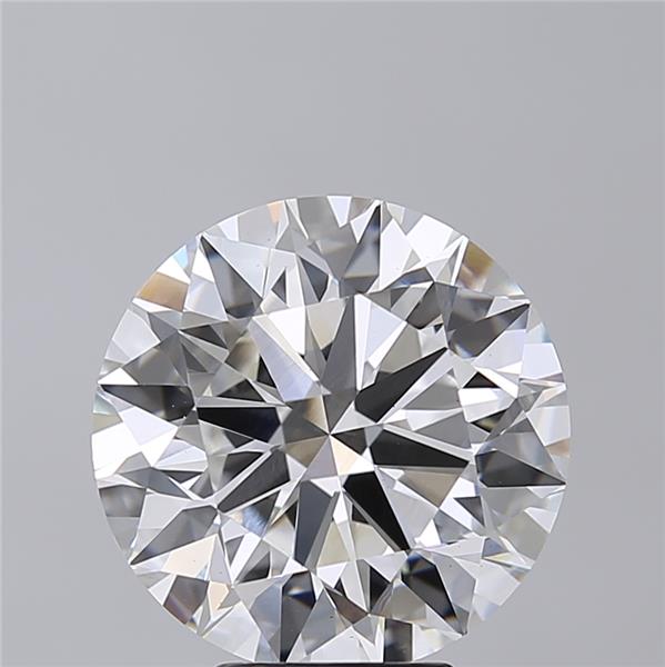 6.02 ct. round Lab Grown Diamond front image