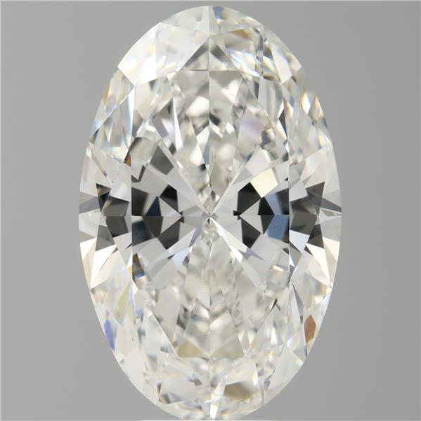 8.08 ct. oval Lab Grown Diamond front image