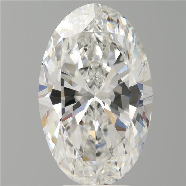 6.01 ct. oval Lab Grown Diamond front image