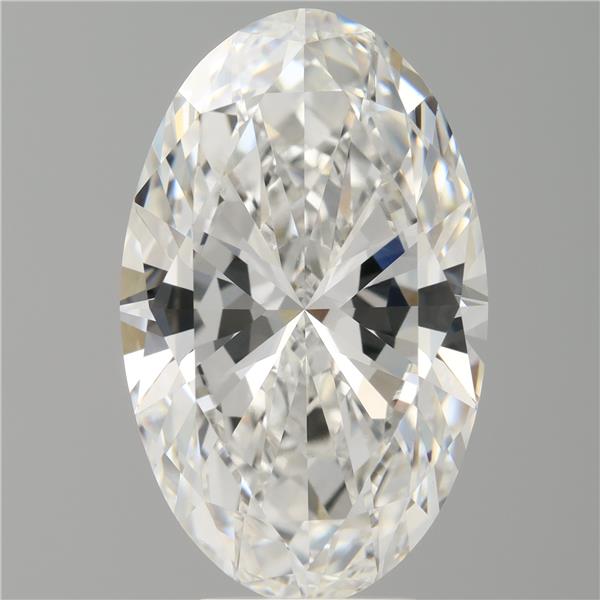 6.06 ct. oval Lab Grown Diamond front image