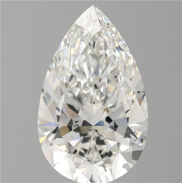 4.10 ct. pear Lab Grown Diamond front image