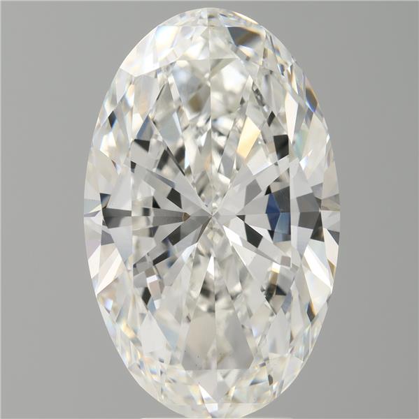 6.02 ct. oval Lab Grown Diamond front image