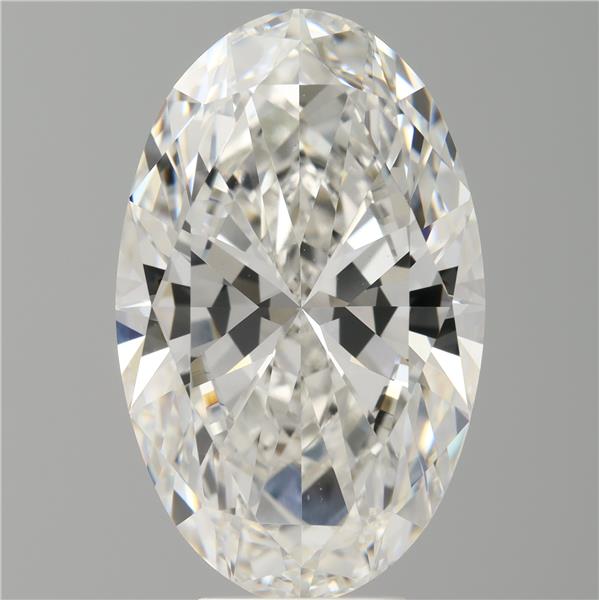 7.04 ct. oval Lab Grown Diamond front image