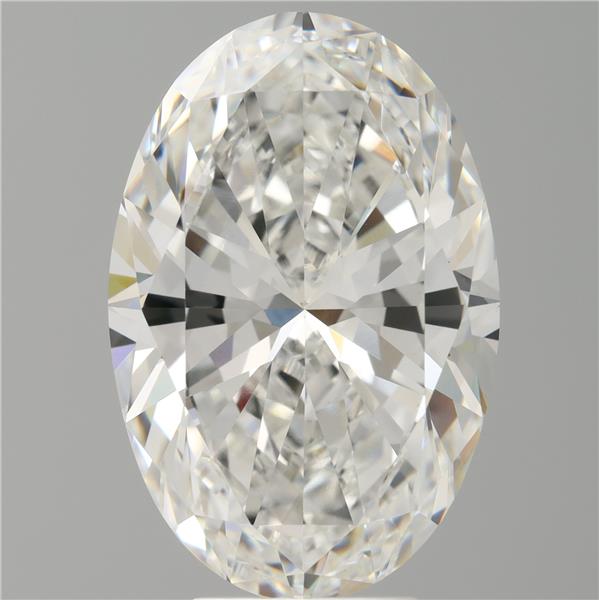 6.54 ct. oval Lab Grown Diamond front image