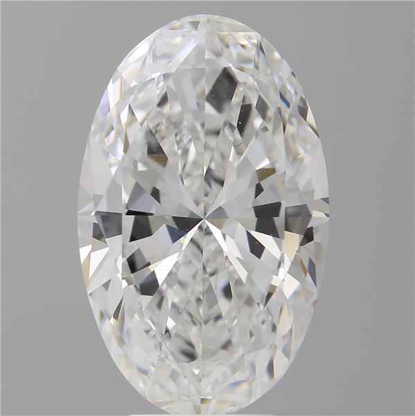 6.02 ct. oval Lab Grown Diamond front image