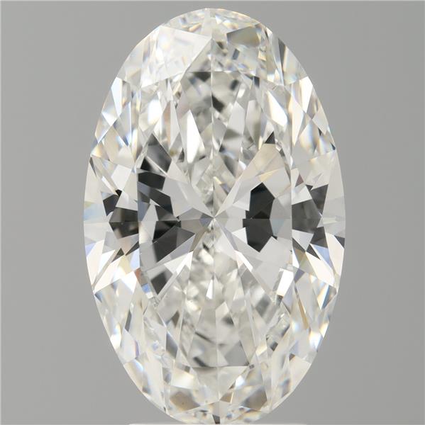 4.08 ct. oval Lab Grown Diamond front image