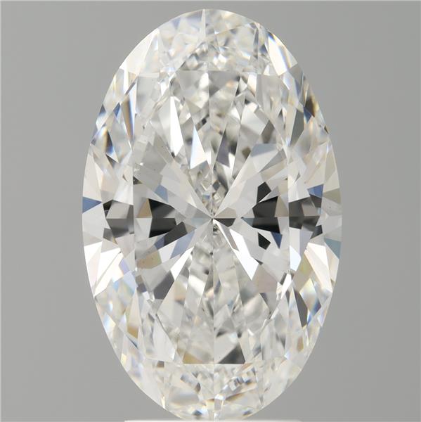 4.10 ct. oval Lab Grown Diamond front image