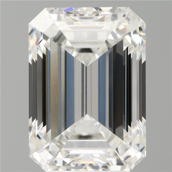 6.09 ct. emerald Lab Grown Diamond front image