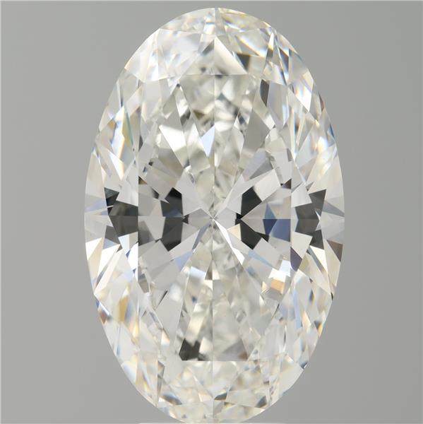 7.09 ct. oval Lab Grown Diamond front image