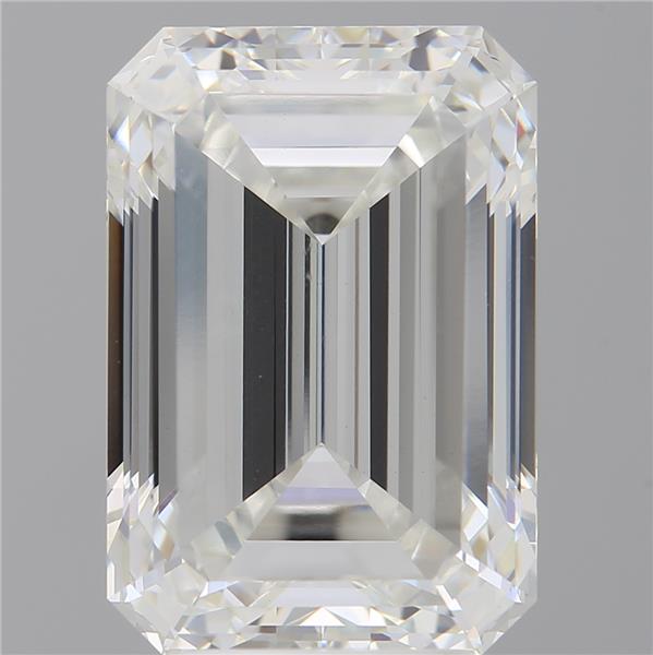 6.06 ct. emerald Lab Grown Diamond front image
