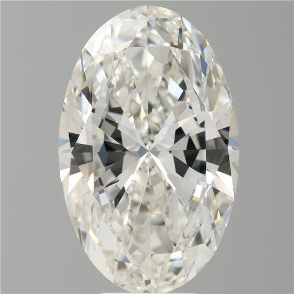 8.02 ct. oval Lab Grown Diamond front image