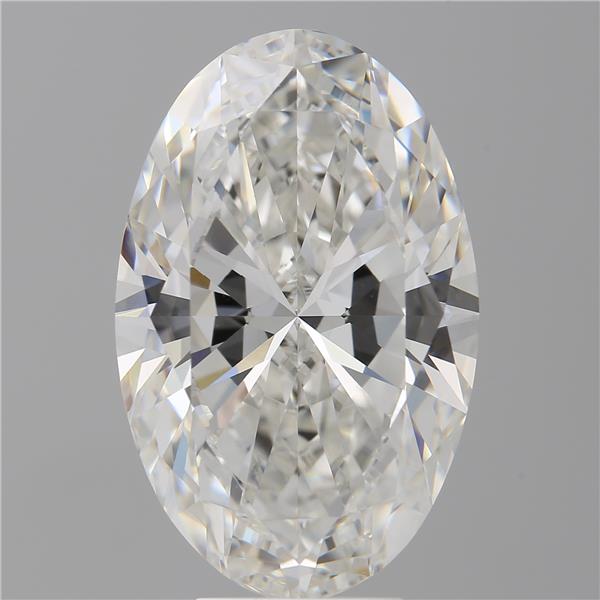 7.10 ct. oval Lab Grown Diamond front image