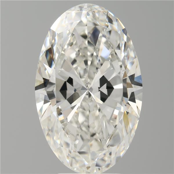 6.03 ct. oval Lab Grown Diamond front image