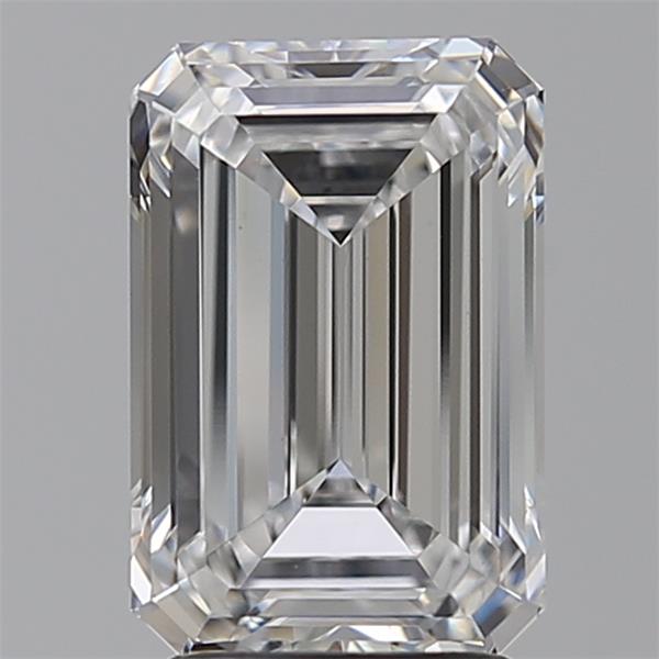 3.01 ct. emerald Lab Grown Diamond front image