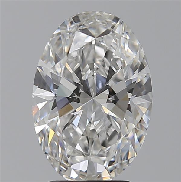 3.08 ct. oval Lab Grown Diamond front image