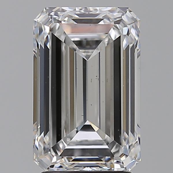 3.02 ct. emerald Lab Grown Diamond front image