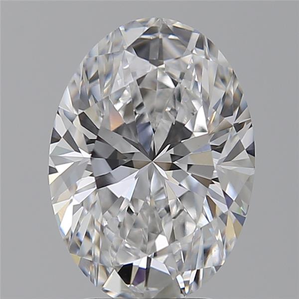 3.53 ct. oval Lab Grown Diamond front image