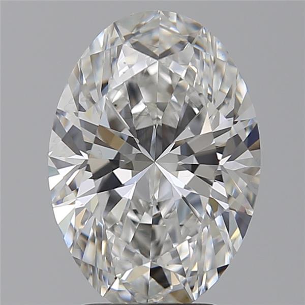 3.51 ct. oval Lab Grown Diamond front image