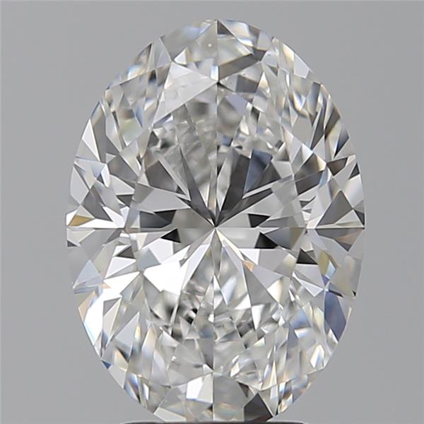 3.52 ct. oval Lab Grown Diamond front image
