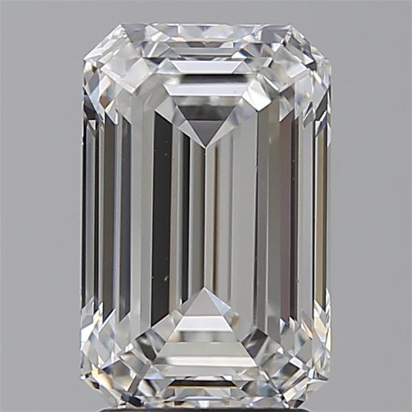 3.01 ct. emerald Lab Grown Diamond front image
