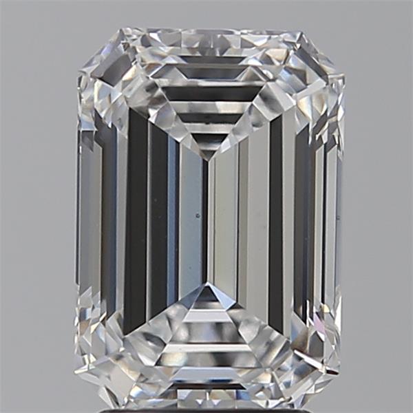 3.08 ct. emerald Lab Grown Diamond front image