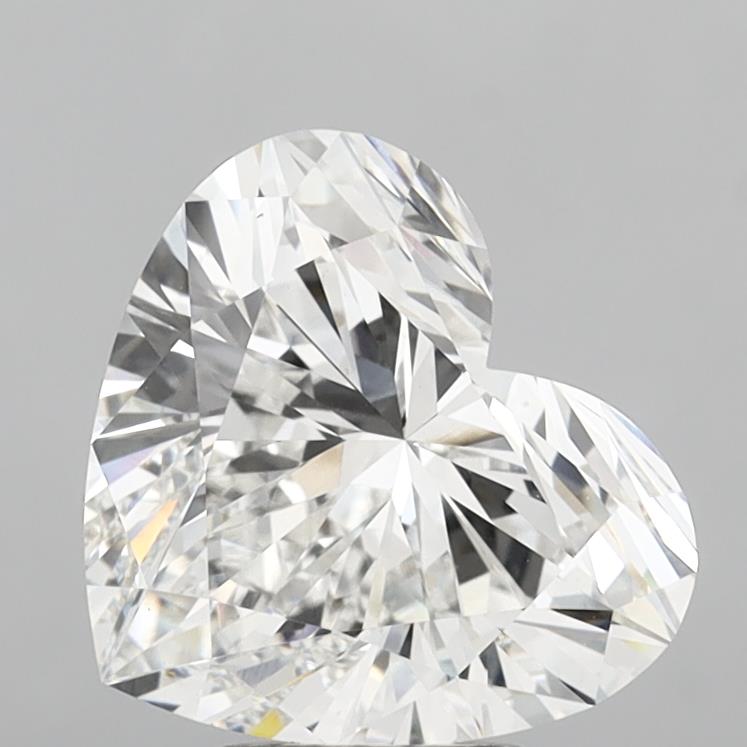 7.03 ct. heart Lab Grown Diamond front image