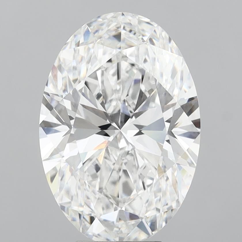 8.03 ct. oval Lab Grown Diamond front image