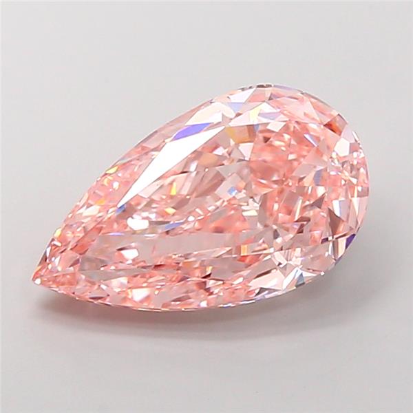 7.01 ct. pear Lab Grown Diamond front image
