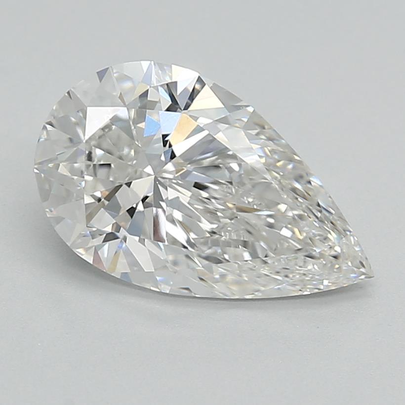 1.70 ct. pear Lab Grown Diamond front image