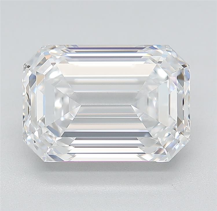 3.78 ct. emerald Lab Grown Diamond front image