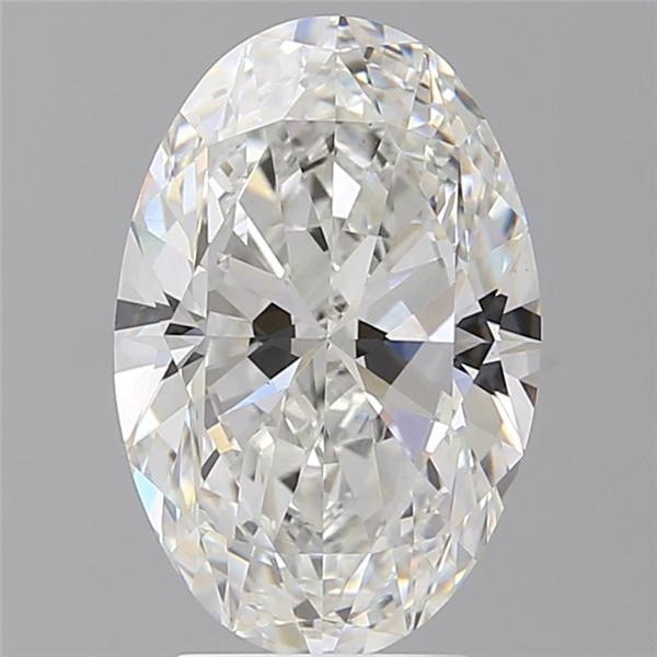 4.00 ct. oval Lab Grown Diamond front image