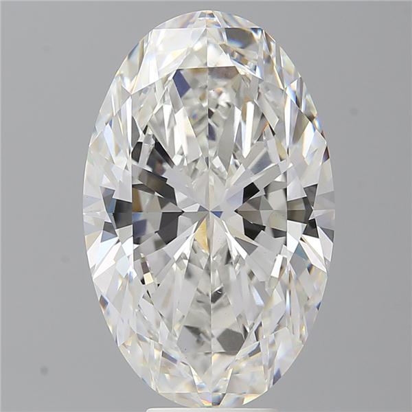 9.02 ct. oval Lab Grown Diamond front image
