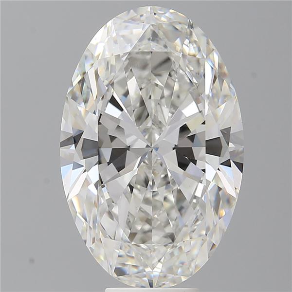 9.09 ct. oval Lab Grown Diamond front image