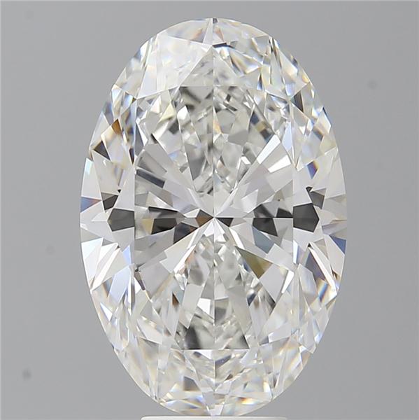 7.59 ct. oval Lab Grown Diamond front image