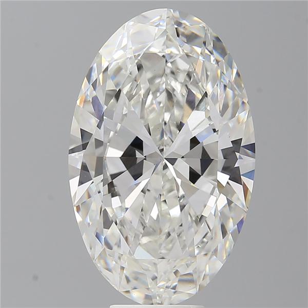 9.55 ct. oval Lab Grown Diamond front image