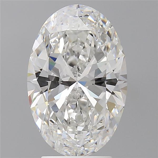 3.55 ct. oval Lab Grown Diamond front image