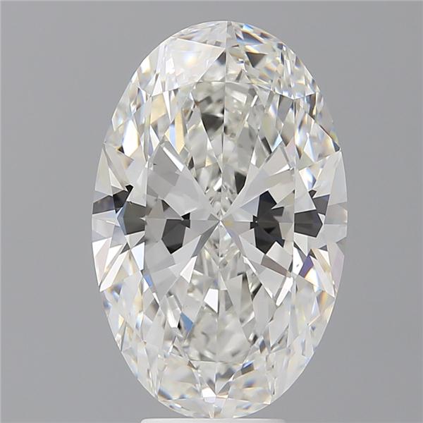 7.07 ct. oval Lab Grown Diamond front image
