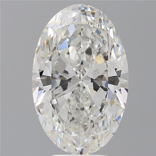 6.57 ct. oval Lab Grown Diamond front image