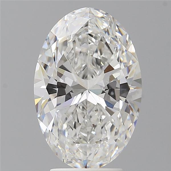 4.05 ct. oval Lab Grown Diamond front image