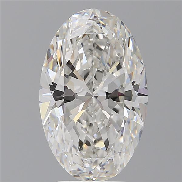4.58 ct. oval Lab Grown Diamond front image