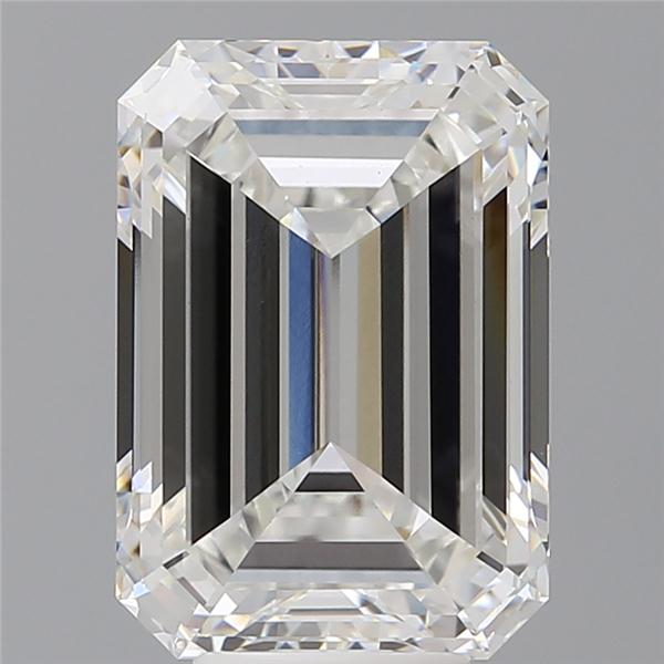 7.50 ct. emerald Lab Grown Diamond front image