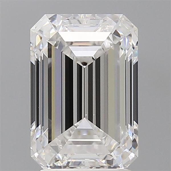 3.03 ct. emerald Lab Grown Diamond front image